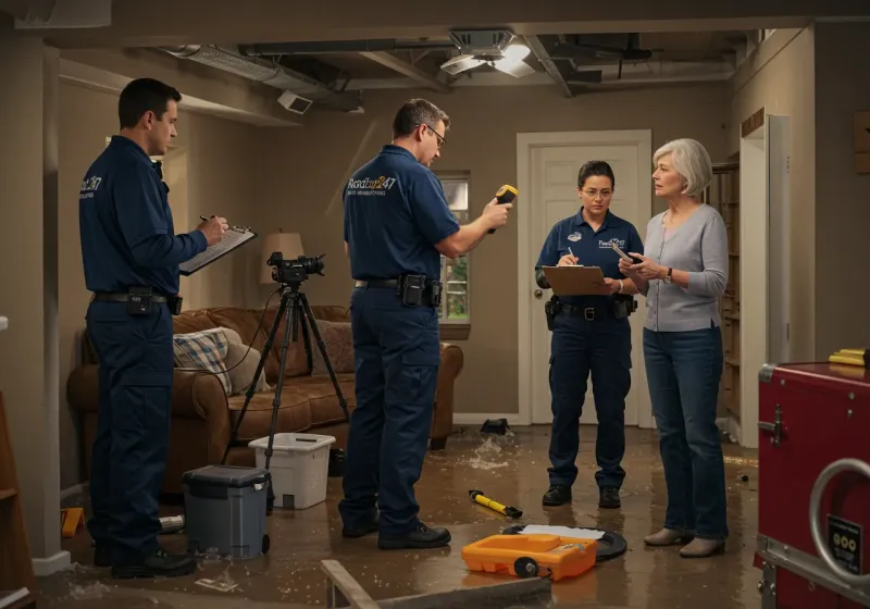 Water Damage Assessment and Insurance Documentation process in Durham, NC